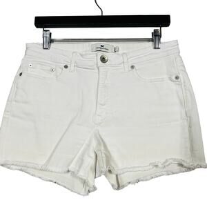 Vineyard Vines Denim Cut Off Shorts White Casual Jean - 29
